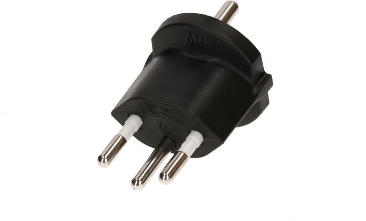 Max Hauri Fixed adapter (Type 12, CEE 7/7)