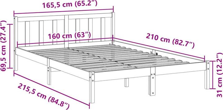 Actual product image VidaXL Aydan (160 x 210 cm)