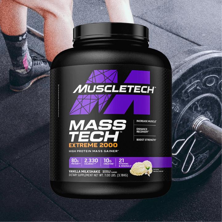 Image du produit Muscle Tech MuscleTech Mass Tech Extreme 2000 (Milk-shake à la vanille, 1 pcs, 2720 g)