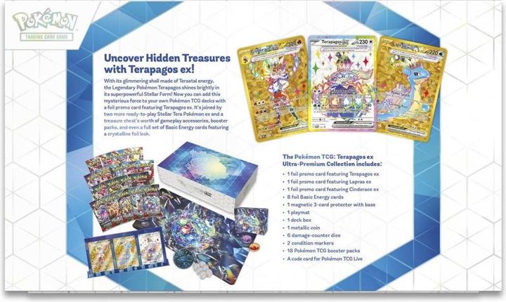 Immagine prodotto Pokémon Terapagos ex Ultra Premium Collection (Inglese, Box Set e Collezione)