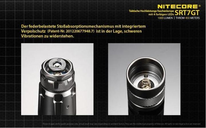 Produktbild Nitecore Srt7gt (15.80 cm, 1000 lm)