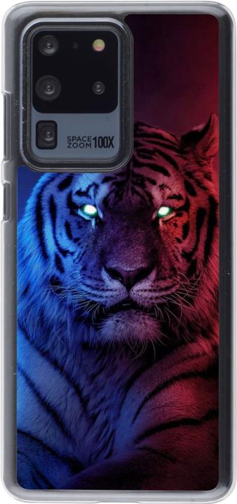 Image du produit PhoneLook Coque transparent Tiger Blue Red (Samsung Galaxy S20 Ultra)
