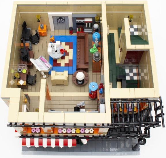 Actual product image Mould King Central Perk - Friends Cafe