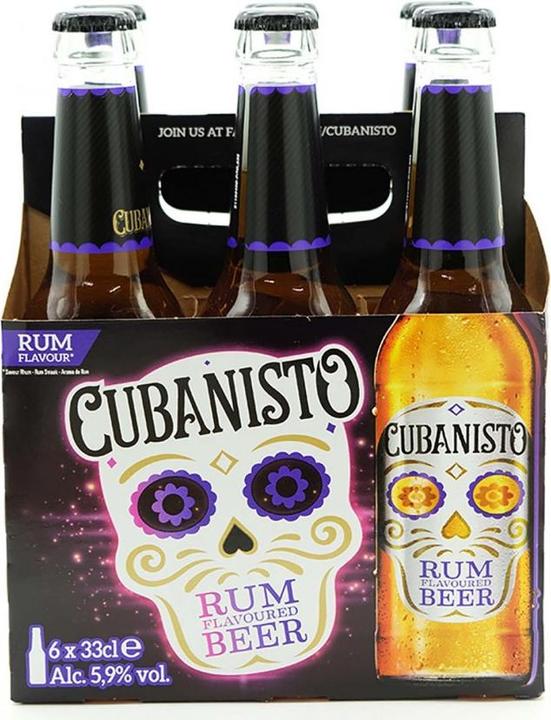 Image du produit Cubanisto Bière au rhum (24 x 33 cl)