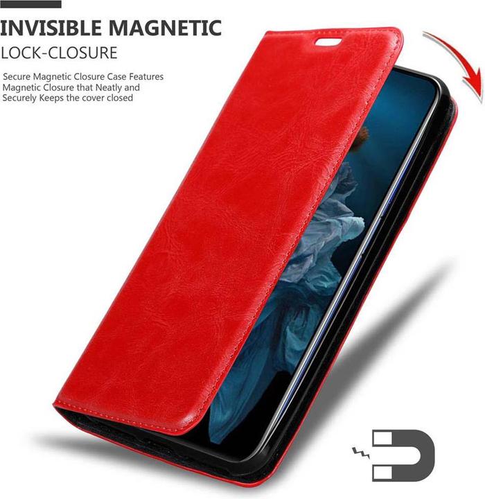 Productafbeelding Cadorabo Boek Onzichtbare Magneethoes (TCL 20S, Huawei Nova 5T, LG K20)