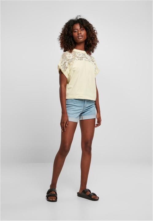 Produktbild Urban Classics Ladies Short Oversized Lace Tee - 12492 (XL)