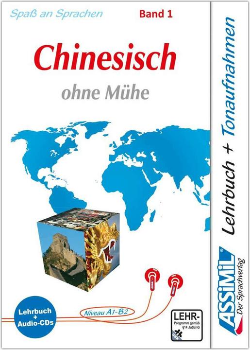 Actual product image Assimil. Chinesisch ohne Mühe 1. Multimedia-Classic. Lehrbuch und 4 Audio-CDs (German, Jean-Louis Gousse|Susanne Gagneur|Frank Petzold, Anthony ASSiMiL S.A.S., 2020)