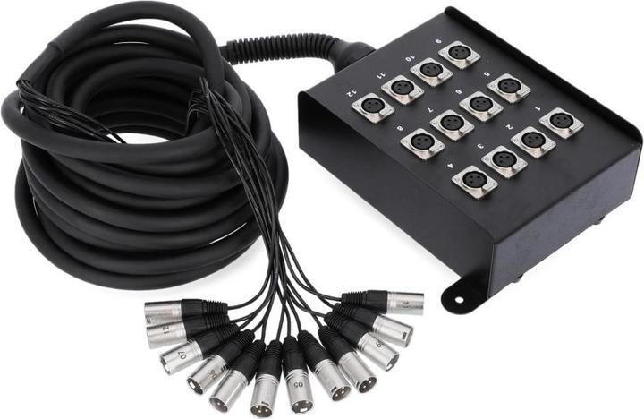 Immagine prodotto AH Cables Cavo multipolare 10 m K12C10 An (0.33 m, XLR)