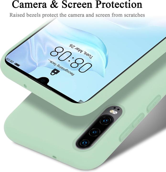 Produktbild Cadorabo TPU Liquid Silicone Case Cover (Huawei P30)