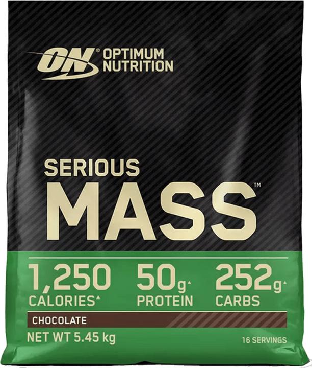 Actual product image Optimum Nutrition Serious Mass (Chocolate, 1 pcs., 5454 g)