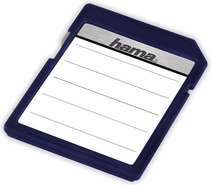 Actual product image Hama Memory card labels SD/MMC 18 pieces bw/ws