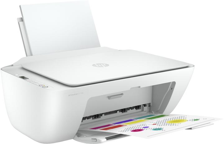 Actual product image HP DeskJet 2710e + AIO All-in-One - A4 colour ink, printing (Ink, Colour)