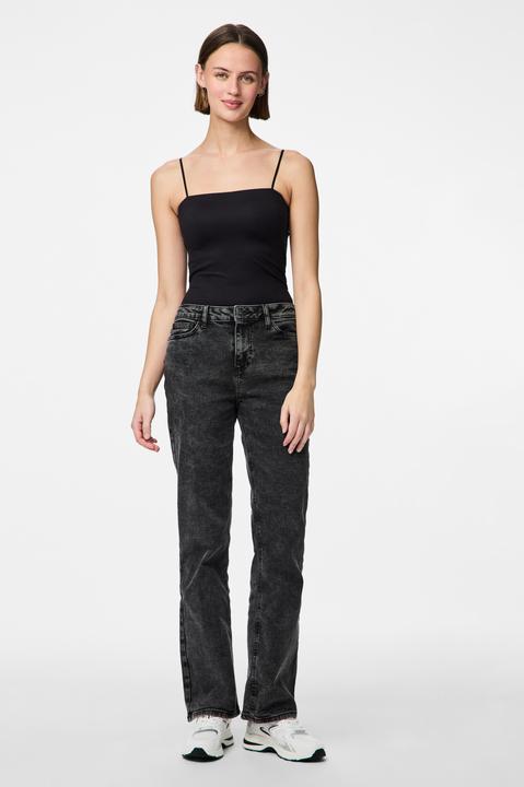 Produktbild Pieces PCKELLY MW Straight Fit Jeans (W26/L30)
