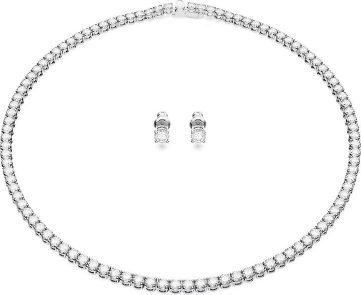 Produktbild Swarovski Matrix Tennis Set Rundschliff Weiss (Swarovski Metall)