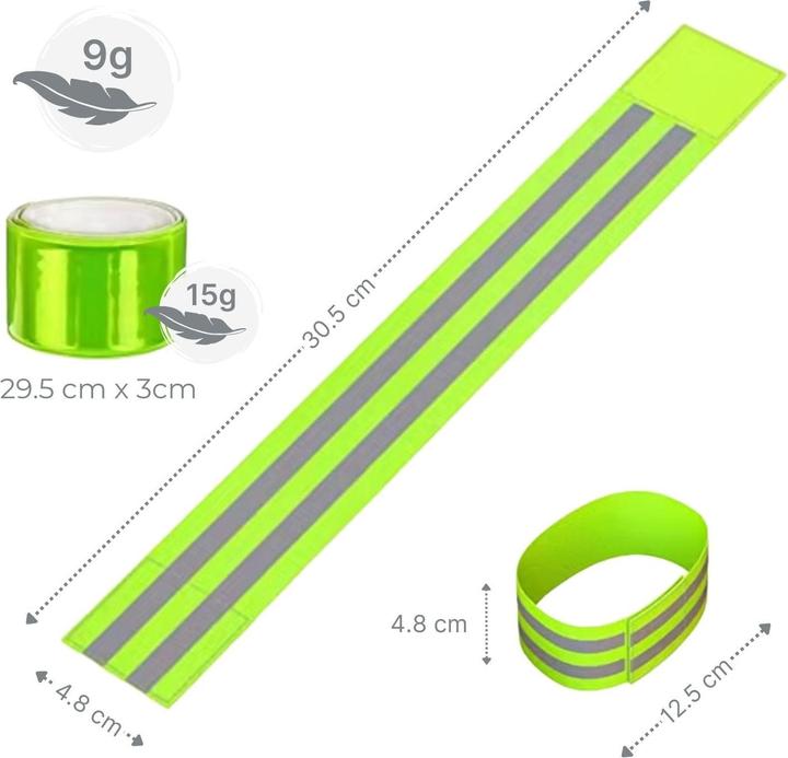 Produktbild Hermex Velo-Reflektorband Fahrrad-Leuchtband Reflektierendes Veloband