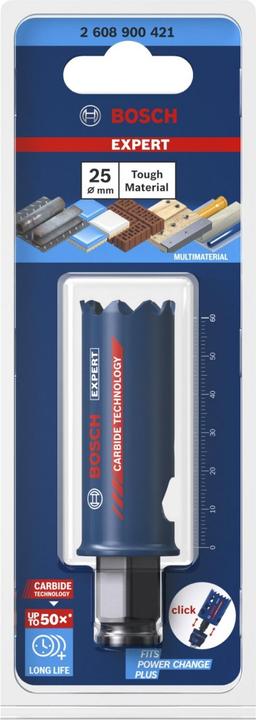 Produktbild Bosch Professional Zubehör EXPERT Tough Material Lochsäge, 25 x 60 mm (25 mm)