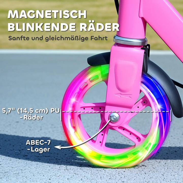 Produktbild Aiyaplay Kinderscooter Kunststoff, Metall Rosa