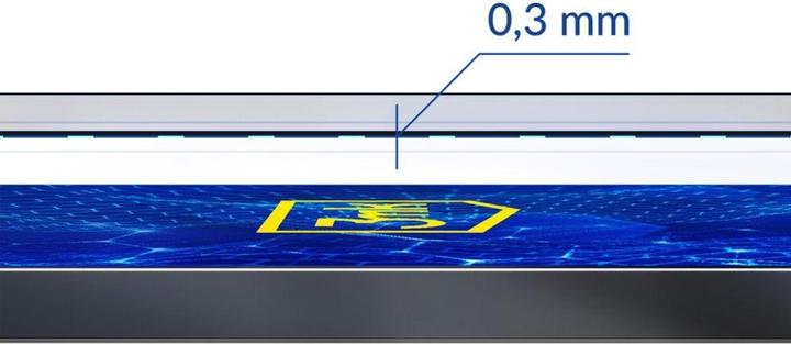 Actual product image 3MK Hardglass Max Lite Screen Protector (1 Piece, Samsung Galaxy A23 5G)