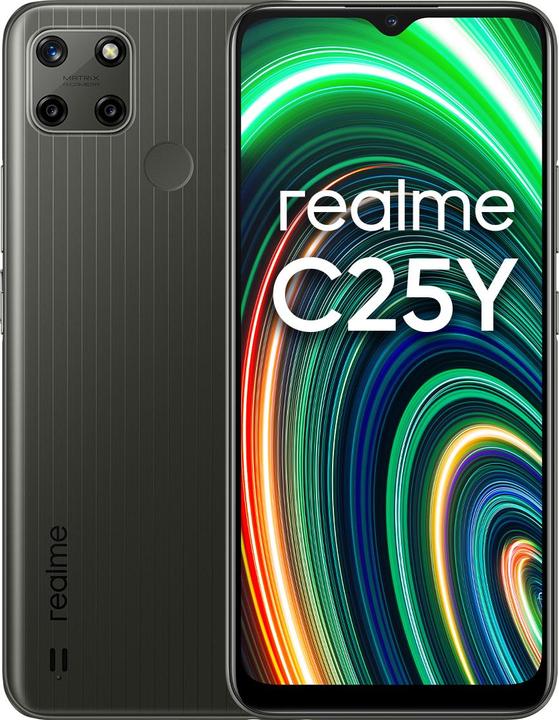 Actual product image realme C25Y (64 GB, Metal grey, 6.50", Dual SIM, 50 Mpx, 4G)