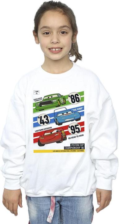 Immagine prodotto Disney Cars Piston Cup Champions Felpa Ragazze (140, 146)