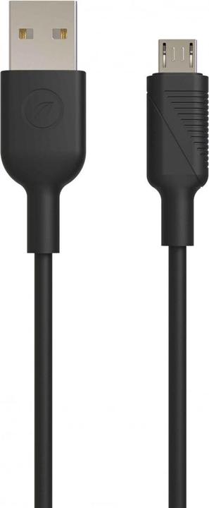 Actual product image Muvit For Change Cable USB A/ Micro USB 1.2m Noir (1.20 m, USB 2.0)