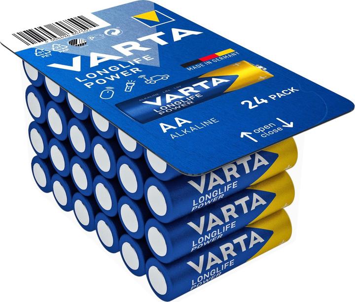Varta Longlife Power (24 pcs., AA, 2970 mAh)