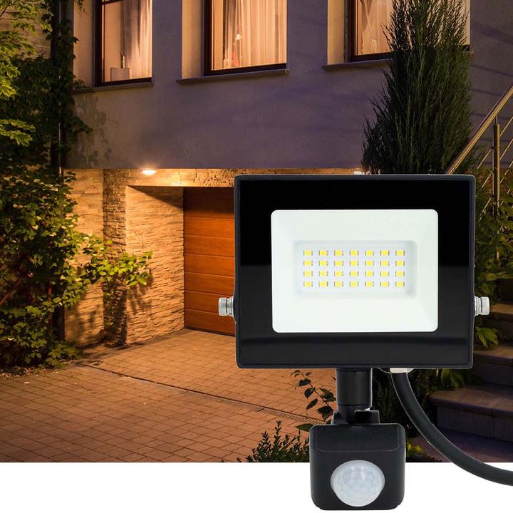 Produktbild Nedis LED-Flutlicht - 4000 K - Nennlichtstrom: 1620 lm - 20 kWh - IP44-1.00 m - Energieklasse: F - 2 (1620 lm, IP65)
