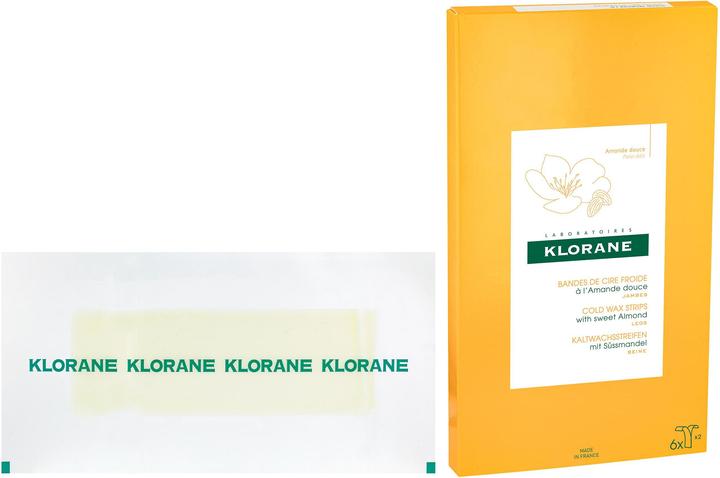 Produktbild Klorane Kaltwachsstreifen Beine (1600 ml, 6 x, 51 g)