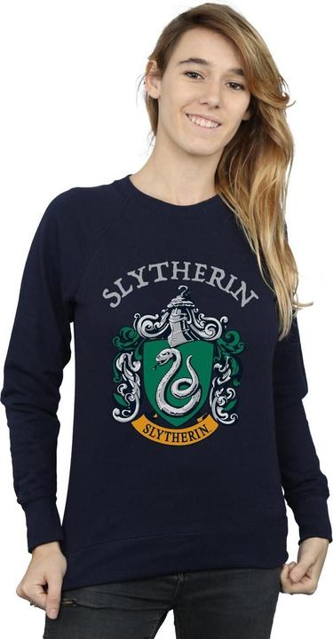 Actual product image Womens/Ladies Slytherin Crest Sweatshirt (XXL)