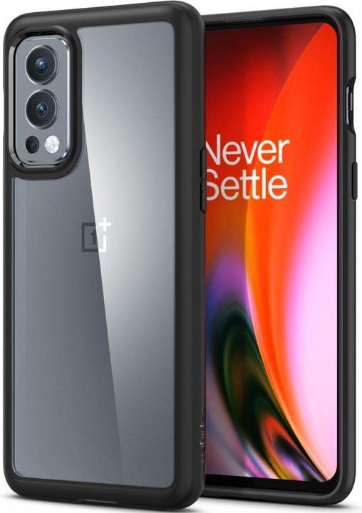 Actual product image Spigen case Ultra Hybrid OnePlus North 2 5G matt black (OnePlus Nord 2 5G)