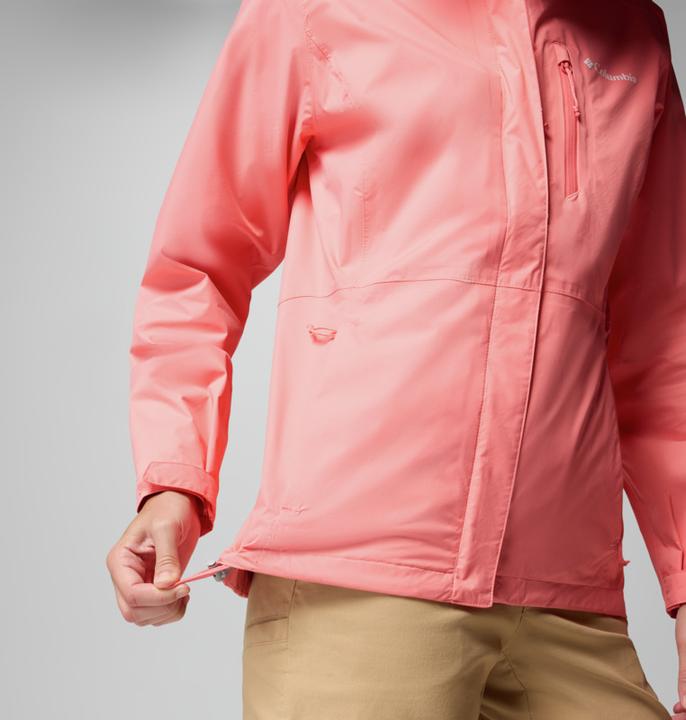 Actual product image Columbia Women's Pouring Adventure™ III Hooded Waterproof Jacket (L)