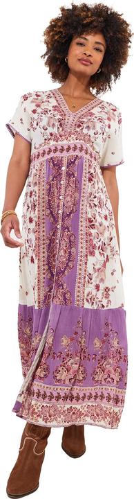 Actual product image Joe Browns Floral Border Print Maxi Dress (38)