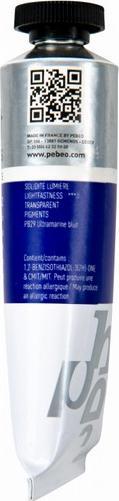 Actual product image Pebeo Artist Acrylics extrafine (Ultramarine Dark, 37 ml)