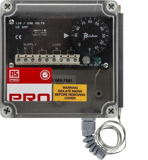 Produktbild Rs Pro Thermostat 0-90 Grad C
