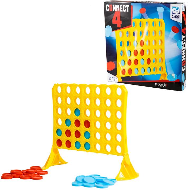 Produktbild Clown games Connect4 (Italienisch, Deutsch, Französisch, Englisch, Spanisch, Niederländisch)