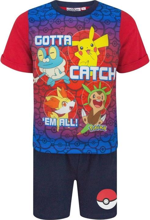Image du produit Pokémon - Ensemble de pyjama court GOTTA CATCH 'EM ALL! - Garçon (104)