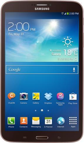 Samsung Galaxy Tab 3 8.0 SM-T315 - WiFi (4G, 8", 16 GB, Brown, Gold)