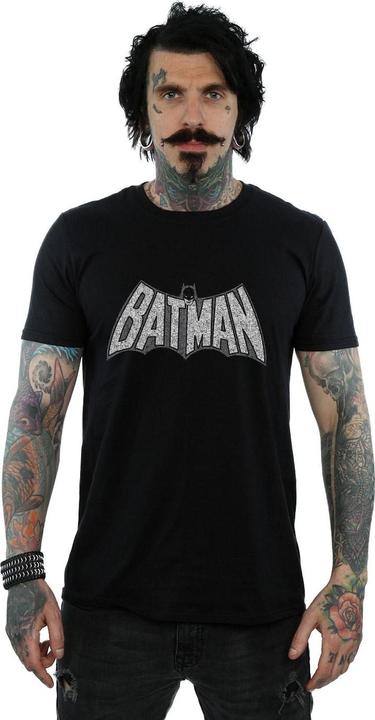 Produktbild Batman Retro Crackle Logo TShirt (3XL)