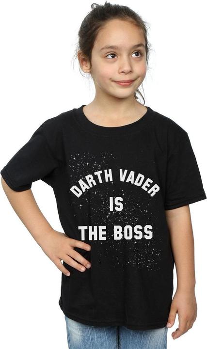 Image du produit Star Wars - T-shirt DARTH VADER THE BOSS - Fille (116)