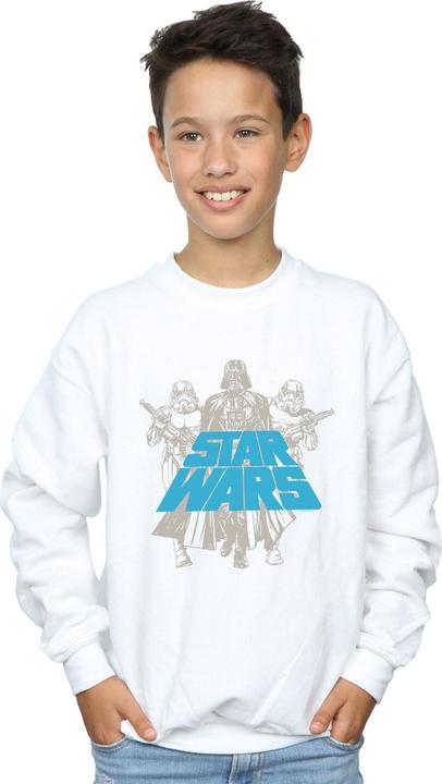 Immagine prodotto Star Wars Vintage Empire Felpa Ragazzi (152, 158)