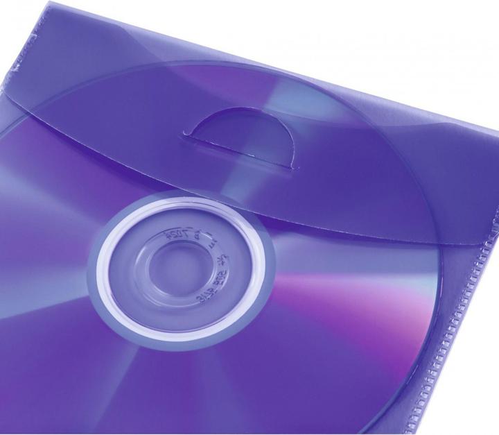 Actual product image Hama 1x50 CD-ROM/DVD-ROM Sleeves coloured