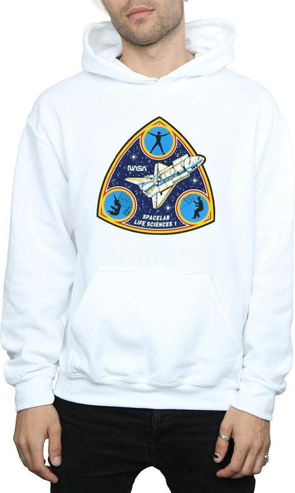 Actual product image Nasa Mens Classic Spacelab Life Science Hoodie (XL)