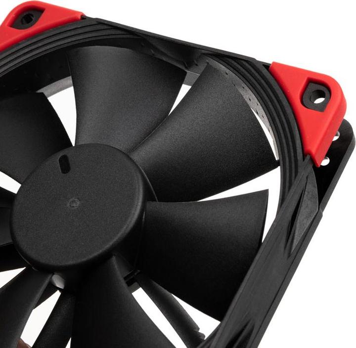 Produktbild Noctua NF-F12 PWM chromax.black.swap (120 mm, 1 x)