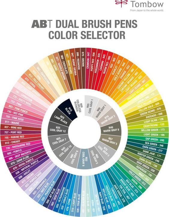 Produktbild Tombow Abt (Grau, 1 x)