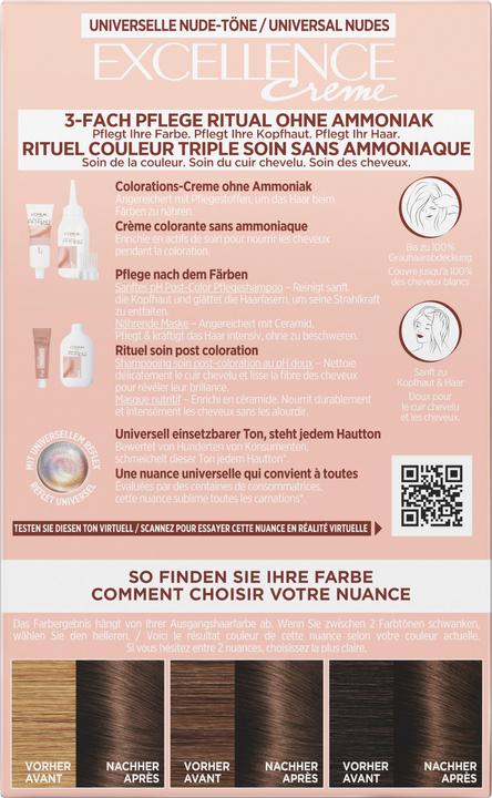 Produktbild L'Oréal Paris Excellence Universal Nude (5U Hellbraun)