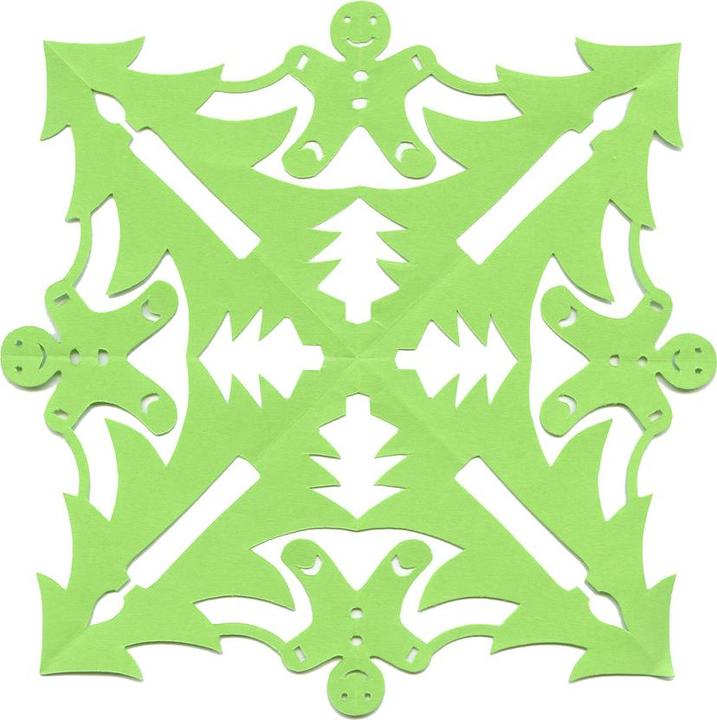 Produktbild Papier-Schneeflocken (Deutsch, Annemarie Vermaak, 2020)