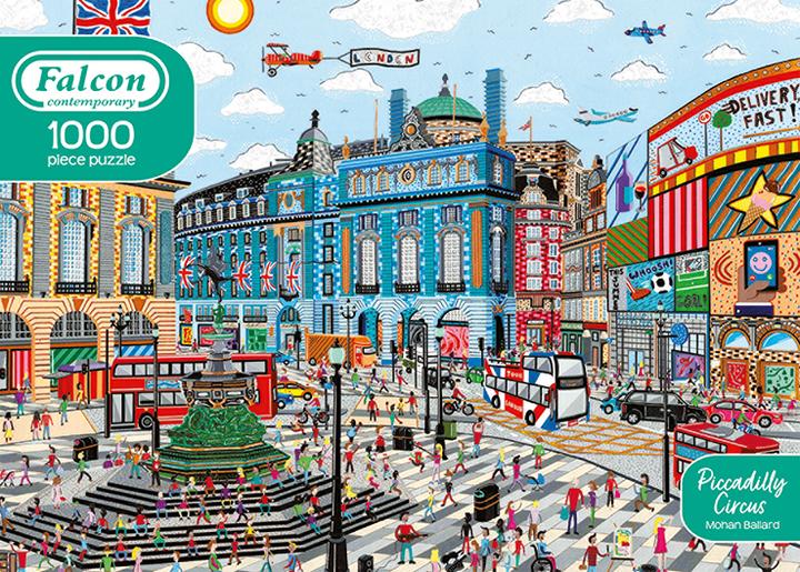 Immagine prodotto Jumbo 11354 - Contemporaneo Piccadilly Circus, puzzle, 1000 pezzi (1000 pezzi)