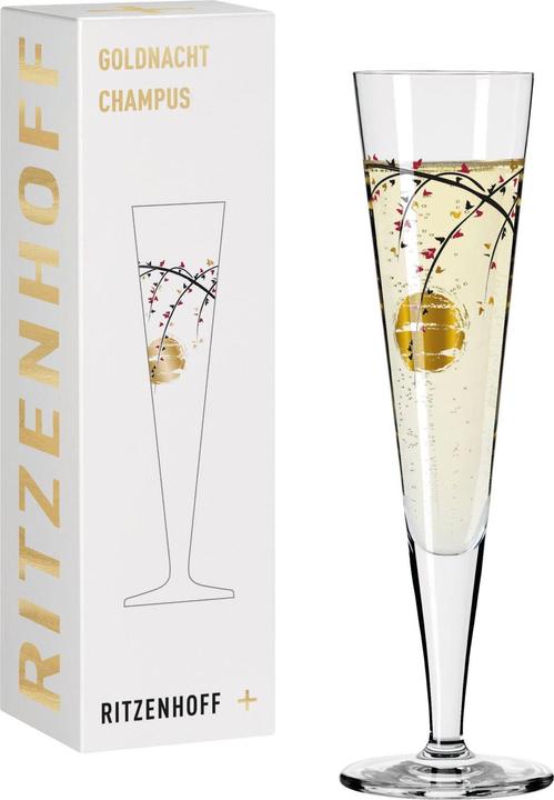Image du produit Ritzenhoff Champagne Goldnacht no14 (cerisier en fleurs) (20.50 cl, Flûtes à champagne)
