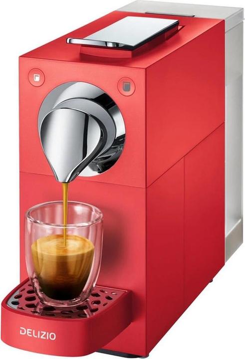 Actual product image Delizio Kapselmaschine Una Cherry Red, Kaffeeart: Delizio-Kapseln (Delizio)