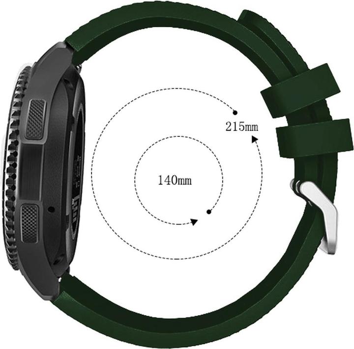 Image du produit Cadorabo Bracelet pour Samsung Galaxy Gear (22 mm, TPU)